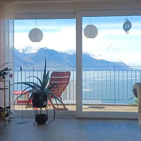 Loft La Plus Belle Vue Du Lac Leman Montreux Exterior foto